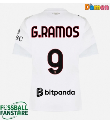 AC Milan Goncalo Ramos #9 Replik Auswärtstrikot Damen 2026-27 Kurzarm